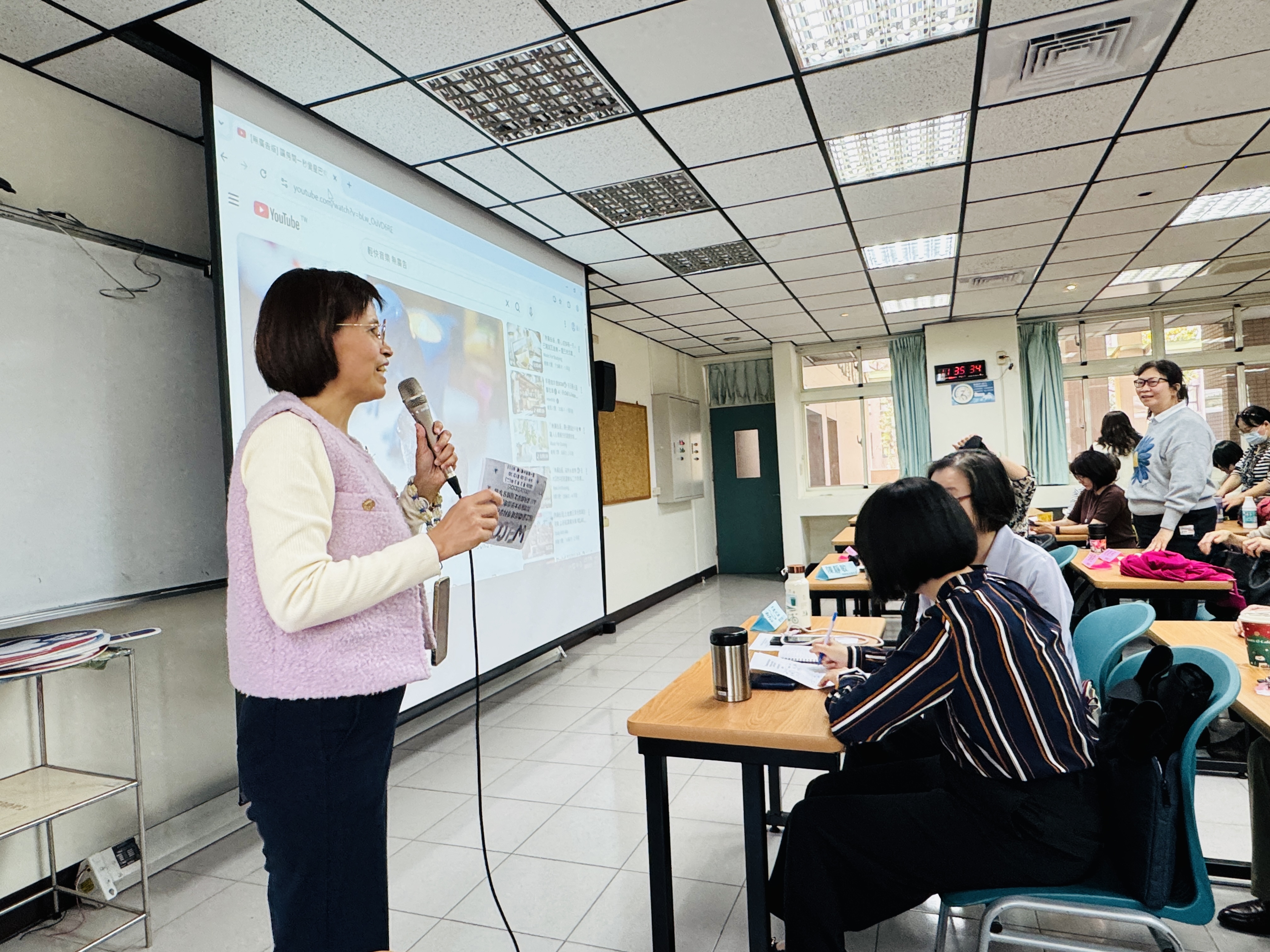 009 兩校交流與回饋 曾櫻花教學組組長