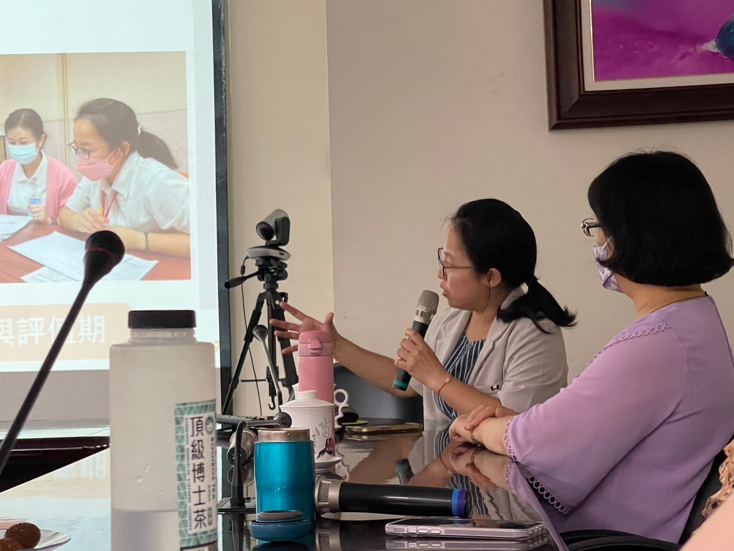 鐘珠華老師分享運用沉浸式與回饋系統於重症教學