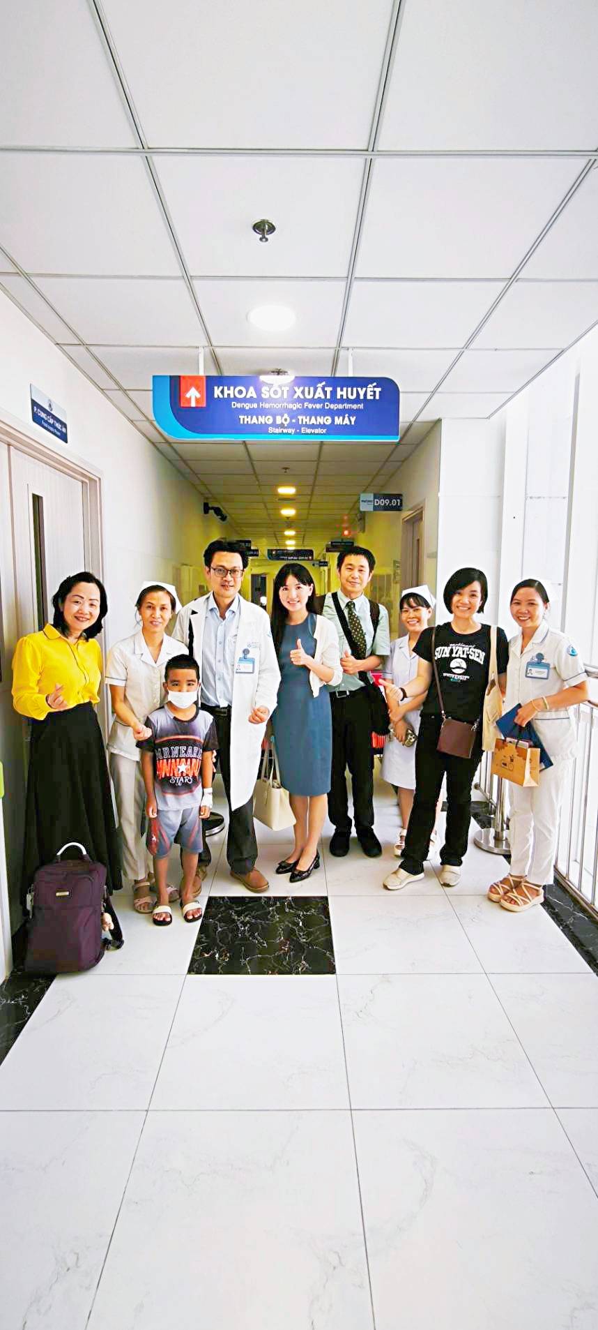 參訪骨髓移植病房